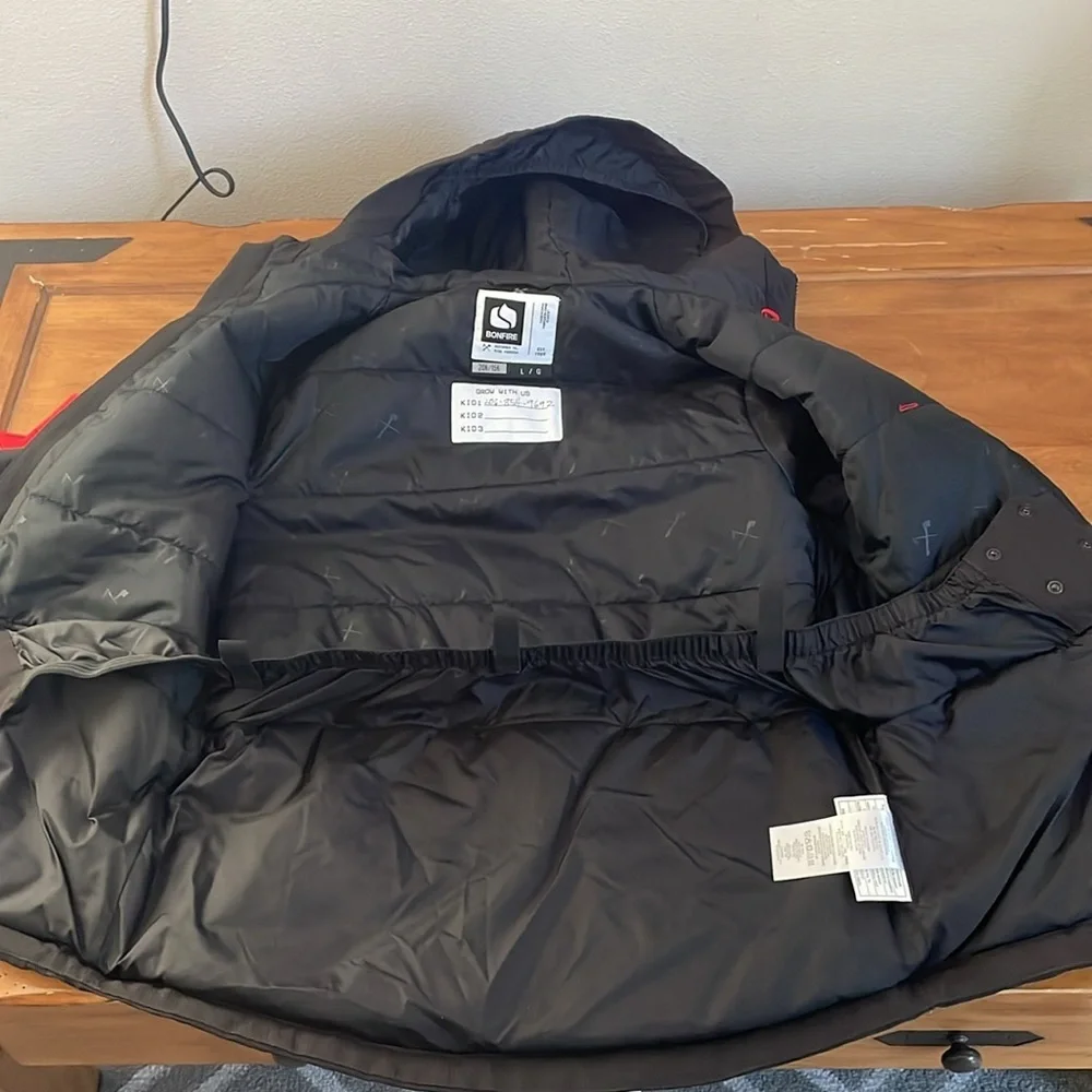 Bonfire Ski Snowboarding Jacket Size Large